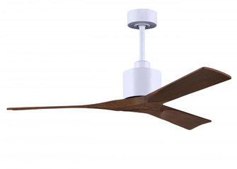 Nan - 52'' Ceiling Fan - Matte White Finish - Walnut Tone Blades (230|NK-MWH-WA-52)