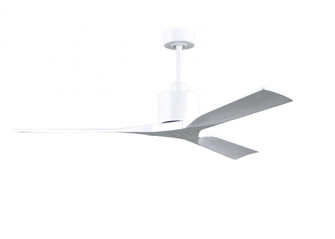 Nan - 60'' Ceiling Fan - Matte White Finish - Matte White Blades (230|NK-MWH-MWH-60)