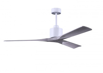 Nan - 60'' Ceiling Fan - Matte White Finish - Barn Wood Tone Blades (230|NK-MWH-BW-60)