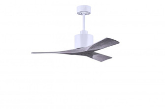Nan - 42'' Ceiling Fan - Matte White Finish - Barn Wood Tone Blades (230|NK-MWH-BW-42)
