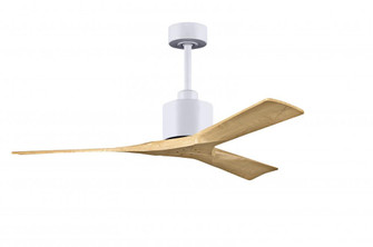 Nan - 52'' Ceiling Fan - Matte White Finish - Light Maple Tone Blades (230|NK-MWH-LM-52)