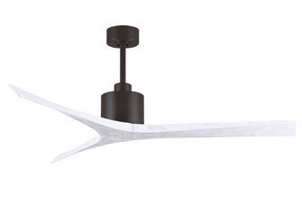 Mollywood - 60'' Ceiling Fan - Textured Bronze Finish - Matte White Blades (230|MW-TB-MWH-60)