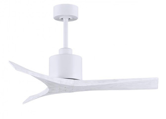 Mollywood - 42'' Ceiling Fan - Matte White Finish - Matte White Blades (230|MW-MWH-MWH-42)
