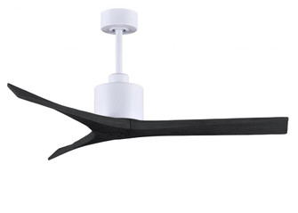 Mollywood - 52'' Ceiling Fan - Matte White Finish - Matte Black Blades (230|MW-MWH-BK-52)