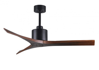 Mollywood - 52'' Ceiling Fan - Matte Black Finish - Walnut Tone Blades (230|MW-BK-WA-52)