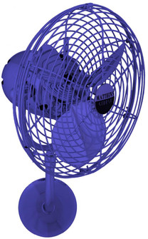 Michelle Parede - Directional Wall Fan - Safira Finish - Metal Blades (230|MP-BLUE-MTL)
