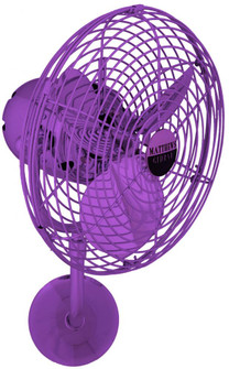 Michelle Parede - Directional Wall Fan - Ametista Finish - Metal Blades (230|MP-LTPURPLE-MTL)