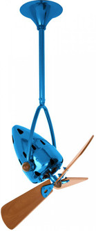 Jarold Direcional - Directional Ceiling Fan - Agua Marinha Finish - Wood Blades (230|JD-LTBLUE-WD)