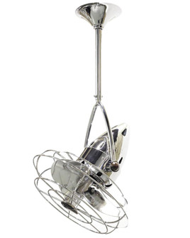 Jarold Direcional - Directional Ceiling Fan - Polished Chrome Finish - Metal Blades (230|JD-CR-MTL-DAMP)