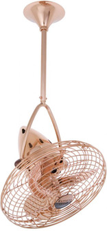 Jarold Direcional - Directional Ceiling Fan - Polished Copper Finish - Metal Blades (230|JD-CP-MTL)