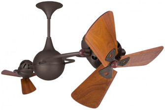 Italo Ventania - Rotational Ceiling Fan - Bronzette Finish - Mahogany Tone Blades (230|IV-BZZT-WD)