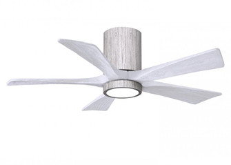 Irene-5HLK - 42'' Five Blade Flush Mount Paddle Fan - 5CCT Integrated LED - Barn Wood Tone Finish (230|IR5HLK-BW-MWH-42)