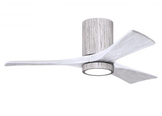 Irene-3HLK-42'' Three Blade Flush Mount Paddle Fan-5CCT Integrated LED-Barn Wood Tone Finish (230|IR3HLK-BW-MWH-42)