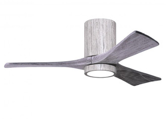 Irene-3HLK three-blade flush mount paddle fan in Barn Wood finish with 42” solid barn wood tone (230|IR3HLK-BW-BW-42)