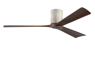 Irene-3H - Three Blade Flush Mount Paddle Fan - 60'' - Barn Wood Finish - Walnut Tone Blades (230|IR3H-BW-WA-60)