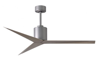 Eliza 3-blade paddle fan in Brushed Nickel finish with gray ash all-weather ABS blades. Optimized (230|EK-BN-GA)