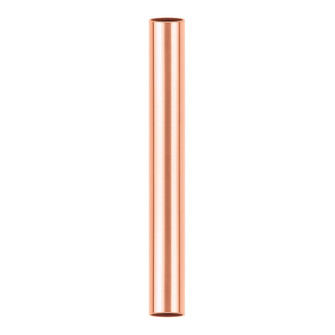 10'' Downrod for Matthews Gerbar Fans - Polished Copper Finish (230|10DR-CP)