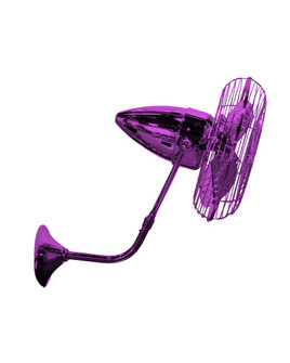 Bruna Parede - Directional Wall Fan - Ametista Finish - Metal Blades (230|BP-LTPURPLE-MTL)
