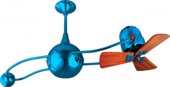 Brisa 2000 - Rotational Ceiling Fan - Agua Marinha Finish - Wood Blades (230|B2K-LTBLUE-WD)