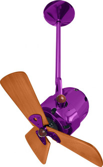 Bianca Direcional - Directional Ceiling Fan - Ametista Finish - Wood Blades (230|BD-LTPURPLE-WD)