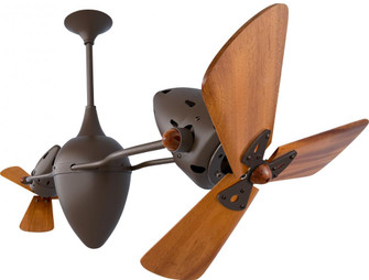 Ar Ruthiane - Rotational Ceiling Fan - Bronzette Finish - Mahogany Tone Blades (230|AR-BZZT-WD)