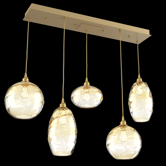 Misto Linear Multi-Pendant-05 (1289|PLB0048-05-NB-OA-C01-E2)