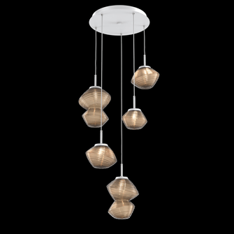 Mesa Round 5pc Multi-Pendant (1289|CHB0089-05-CS-B-C01-L1)