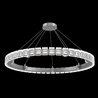 Tessera 50in Ring-Satin Nickel-Pavé Cast Glass (1289|CHB0087-50-SN-TP-CA1-L3)