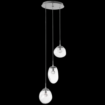 Cosmos Round 3pc Multi-Pendant (LED) (1289|CHB0069-03-CS-GB-C01-L3)