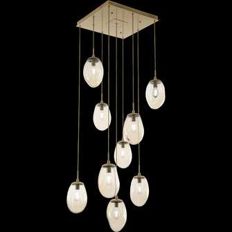 Meteo Square 12pc Multi-Pendant (Bulb) (1289|CHB0063-12-GP-S-C01-E2)