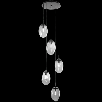 Meteo Round 5pc Multi-Pendant (Bulb) (1289|CHB0063-05-BB-B-C01-E2)
