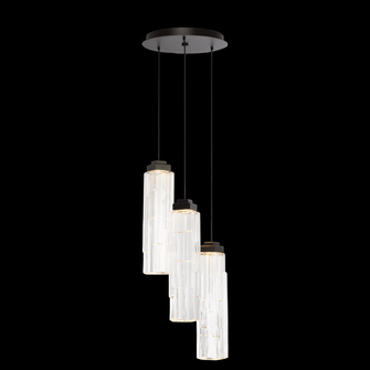 Ledgestone Round 8pc Multi-Pendant (1289|CHB0056-08-GP-LC-C01-L1)