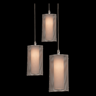 Uptown Mesh Round 8pc Multi-Pendant (1289|CHB0019-08-CS-F-C01-E2)