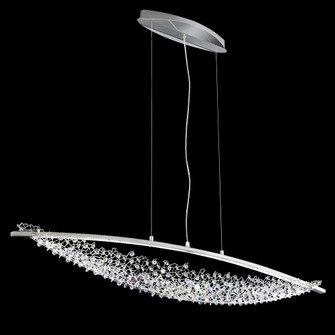 Amaca 52in LED 3000K 120V Linear Pendant in Stainless Steel with Clear Radiance Crystal (168|SHK300N-SS1R)