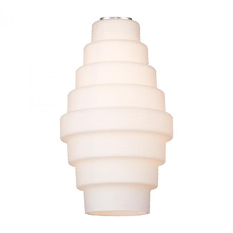 Cascade Light 8 inch White Glass (3442|G671-8)