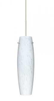 Besa Tu Tu Pendant, Carrera, Satin Nickel, 1x5W LED (127|1XC-412119-LED-SN)