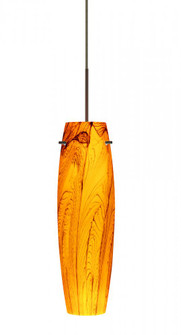 Besa Tu Tu Pendant, Habanero, Bronze, 1x50W Halogen (127|XP-4121HB-BR)