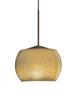 Besa, Keno Cord Pendant, Gold Sand, Bronze Finish, 1x3W LED (127|XP-KENOGD-LED-BR)