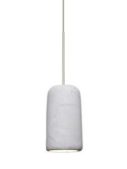 Besa Glide Cord Pendant, Natural, Satin Nickel Finish, 1x2W LED, 15Ft. Cord (127|XP-GLIDENA-LED-SN-L)