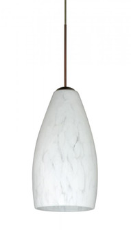 Besa Pendant Karli Bronze Carrera 1x50W MAX GY6.35 Base, 15Ft. Cord (127|1XT-719819-BR-L)