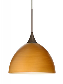 Besa Pendant Brella Bronze Oak 1x50W MAX GY6.35 Base, 15Ft. Cord (127|1XT-4679OK-BR-L)