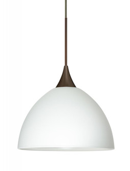 Besa Pendant Brella Bronze White 1x50W MAX GY6.35 Base, 15Ft. Cord (127|1XT-467907-BR-L)