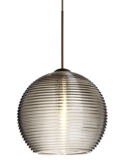 Besa Pendant Kristall 6 Bronze Smoke 1x5W LED, 15Ft. Cord (127|1XT-461502-LED-BR-L)