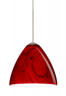 Besa Pendant Mia Satin Nickel Magma 1x50W MAX GY6.35 Base, 15Ft. Cord (127|1XT-1779MA-SN-L)