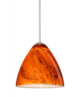Besa Pendant Mia Satin Nickel Habanero 1x50W MAX GY6.35 Base, 15Ft. Cord (127|1XT-1779HB-SN-L)