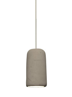 Besa Glide Cord Pendant, Tan, Satin Nickel Finish, 1x2W LED, 15Ft. Cord (127|1XC-GLIDETN-LED-SN-L)
