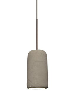 Besa Glide Cord Pendant, Tan, Bronze Finish, 1x2W LED, 15Ft. Cord (127|1XC-GLIDETN-LED-BR-L)