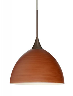 Besa Pendant Brella Bronze Cherry 1x50W Halogen, 15Ft. Cord (127|1XC-4679CH-BR-L)