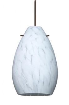Besa Pendant Pera 6 Bronze Carrera 1x5W LED, 15Ft. Cord (127|1XC-171319-LED-BR-L)