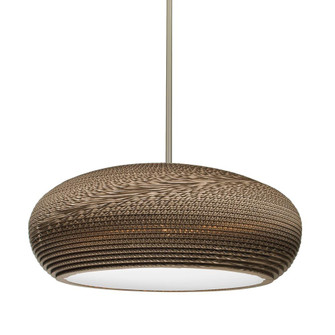 Besa, Venus Stem Pendant, Satin Nickel Finish, 1x9W LED, 15Ft. Cord (127|1TT-VENUS-LED-SN-L)